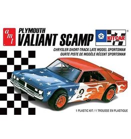 AMT AMT1171M 1/25 PLYMOUTH VALIANT SCAMP KIT CAR PLASTIC MODEL KIT