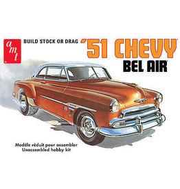 AMT AMT862/12 1/25 51 CHEVY BEL AIR PLASTIC MODEL KIT