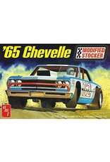 AMT AMT1177 1/25 1965 CHEVELLE MODIFIED STOCKER PLASTIC MODEL KIT