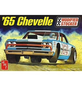 AMT AMT1177 1/25 1965 CHEVELLE MODIFIED STOCKER PLASTIC MODEL KIT