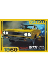AMT AMT1180M 1/25 1969 PLYMOUTH GTX HARDTOP PRO SET PLASTIC MODEL KIT