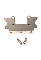 STRC SPTST2530S ALUMINUM FRONT BULKHEAD FOR TRAXXAS 2WD: SILVER