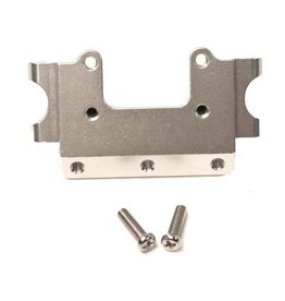 STRC SPTST2530S ALUMINUM FRONT BULKHEAD FOR TRAXXAS 2WD: SILVER