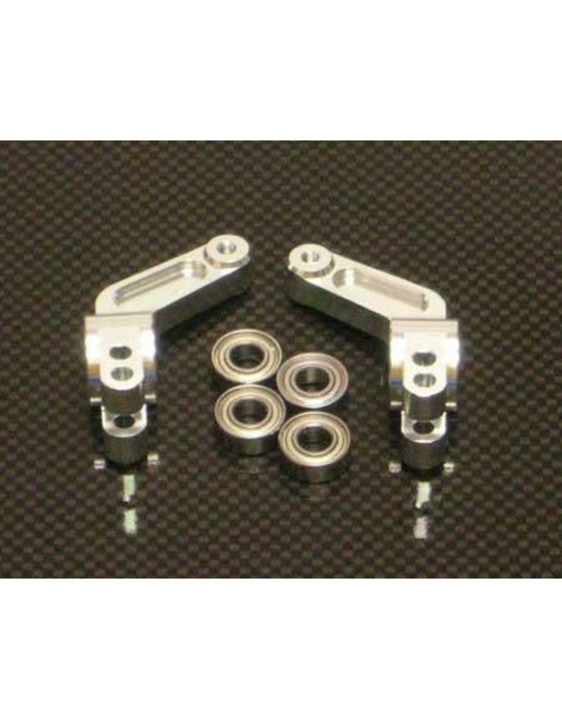 STRC SPTST3652S ALUMINUM REAR HUB CARRIER FOR TRAXXAS 2WD: SILVER