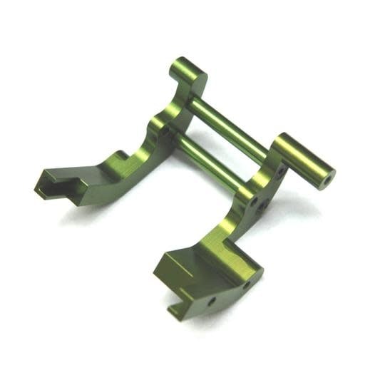 SPTST3677GM ALUMINUM REAR MOTOR GUARD FOR TRAXXAS 2WD: GUNMETAL