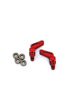 STRC SPTST3652R ALUMINUM REAR HUB CARRIER FOR TRAXXAS 2WD: RED