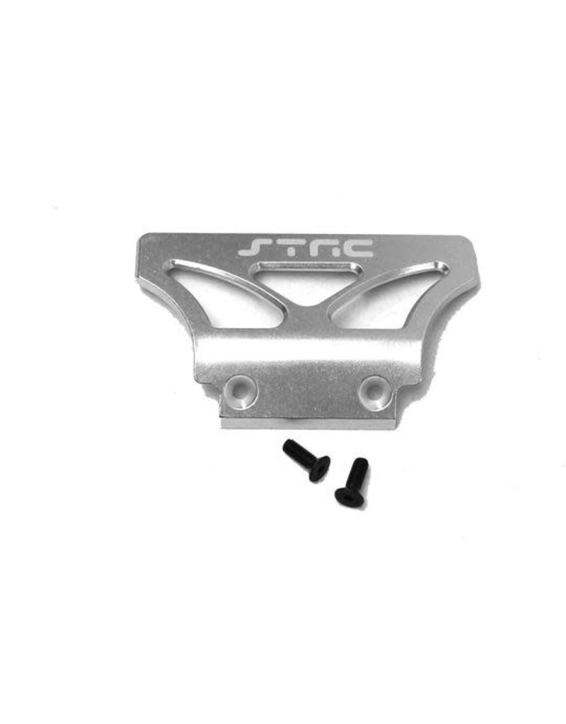 STRC SPTST2735S OVERSIZED FRONT BUMPER FOR TRAXXAS 2WD: SILVER