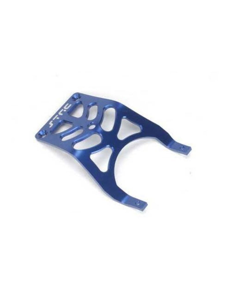STRC SPTST3623FB ALUMINUM FRONT SKID PLATE FOR TRAXXAS STAMPEDE 2WD: BLUE