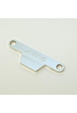 STRC SPTST3627XS BATTERY HOLD DOWN PLATE FOR TRAXXAS STAMPEDE: SILVER