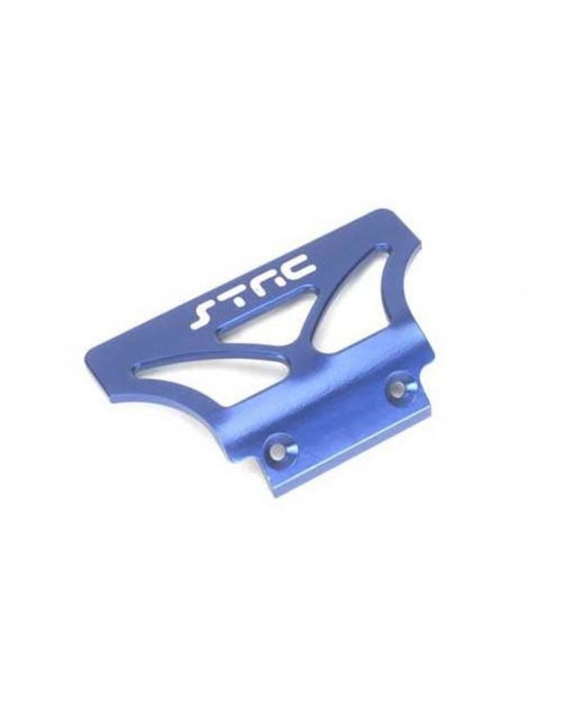 STRC SPTST2735B OVERSIZED FRONT BUMPER FOR TRAXXAS 2WD: BLUE