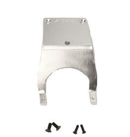 STRC SPTST3623FS ALUMINUM FRONT SKID PLATE FOR TRAXXAS STAMPEDE 2WD: SILVER