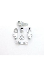 STRC SPTST6845S ALUMINUM STEERING BELLCRANK FOR TRAXXAS SLASH 4X4: SILVER