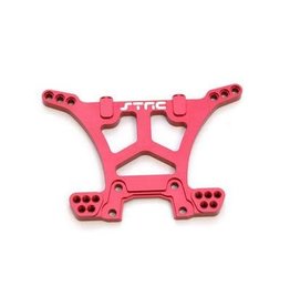 STRC SPTST6830R ALUMINUM HD REAR SHOCK TOWER FOR TRAXXAS SLASH 4X4: RED