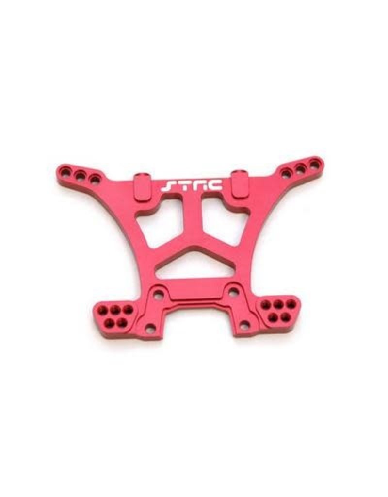 STRC SPTST6830R ALUMINUM HD REAR SHOCK TOWER FOR TRAXXAS SLASH 4X4: RED