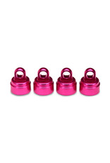 TRAXXAS TRA3767P SHOCK CAPS, ALUMINUM (PINK-ANODIZED) (4) (FITS ALL ULTRA SHOCKS)