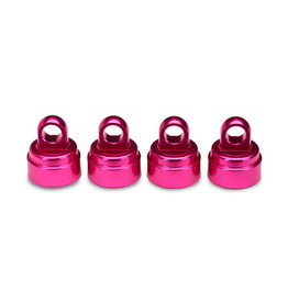 TRAXXAS TRA3767P SHOCK CAPS, ALUMINUM (PINK-ANODIZED) (4) (FITS ALL ULTRA SHOCKS)