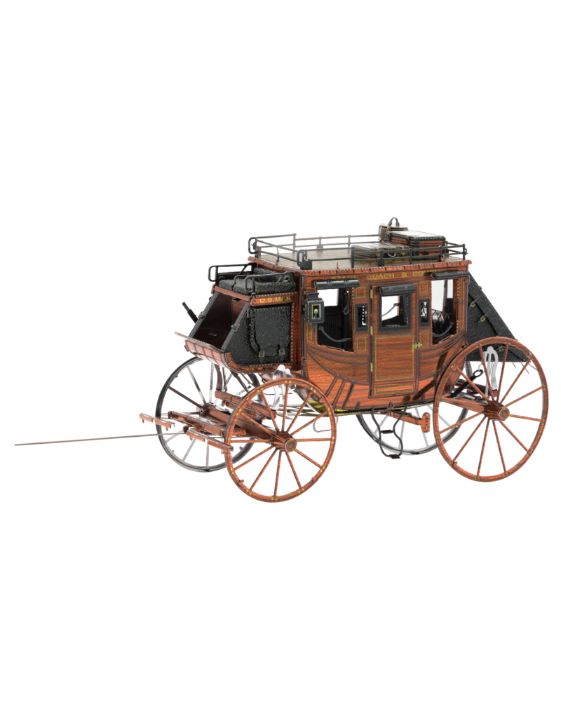 METAL EARTH MMS189 WILD WEST STAGECOACH - COLOR (3  SHEETS)