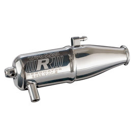 TRAXXAS TRA5485 TUNED PIPE, RESONATOR, R.O.A.R. LEGAL (DUAL-CHAMBER, ENHANCES MID TO HIGH-RPM POWER) (FOR JATO, N. RUSTLER, N. 4-TEC WITH TRX RACING ENGINES)