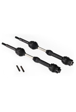 TRAXXAS TRA6852R DRIVESHAFTS, REAR, STEEL-SPLINE CONSTANT-VELOCITY (COMPLETE ASSEMBLY) (2)