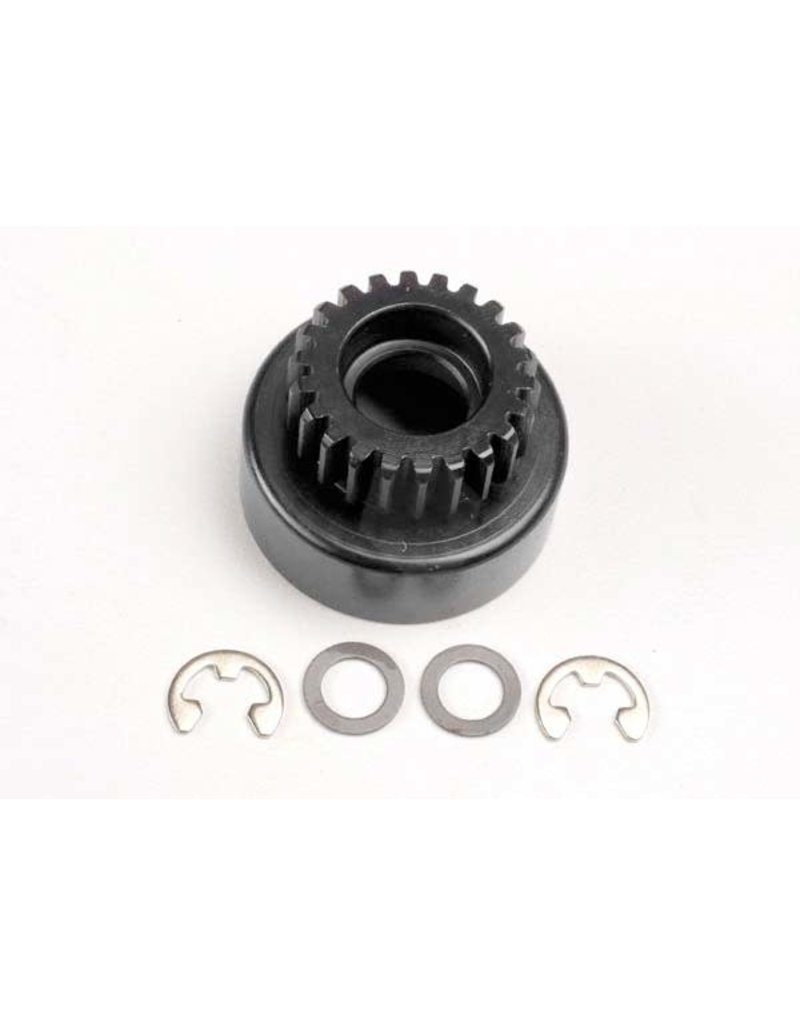 TRAXXAS TRA4122 CLUTCH BELL, (22-TOOTH)/ 5X8X0.5MM FIBER WASHER (2)/ 5MM E-CLIP (REQUIRES #4611-BALL BEARINGS, 5X11X4MM (2))