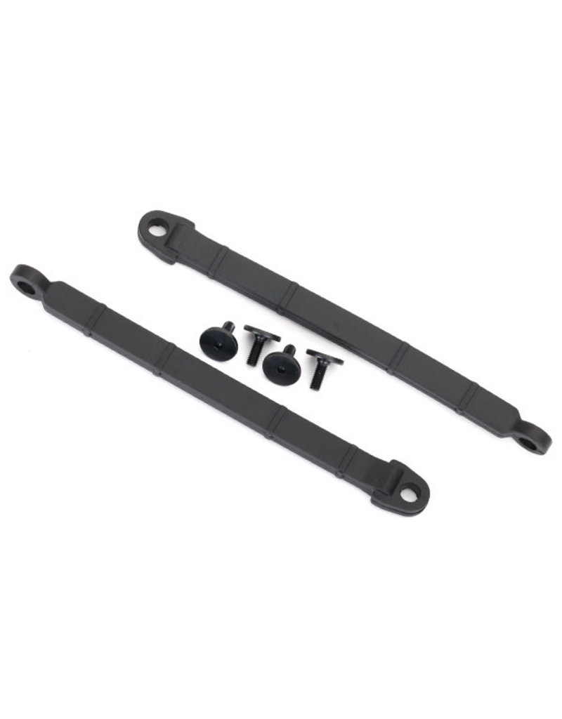 TRAXXAS TRA8548 LIMIT STRAP, REAR SUSPENSION (2)/ 3X8 FLATHEAD SCREW (4)