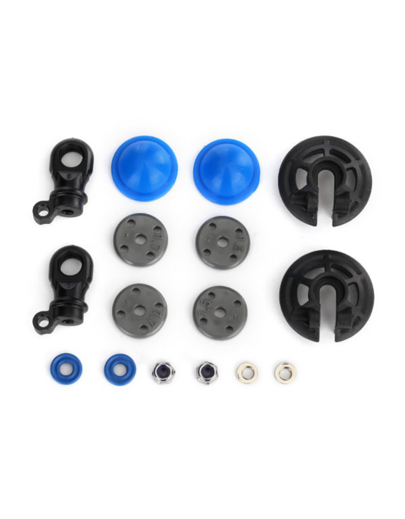 TRAXXAS TRA8455 REBUILD KIT, GTR SHOCKS (X-RINGS, BLADDERS, PISTONS, PISTON NUTS, SHOCK ROD ENDS) (RENEWS 2 SHOCKS)