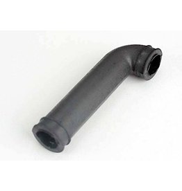 TRAXXAS TRA4451 EXHAUST PIPE, RUBBER (N. RUSTLER/SPORT/4-TEC) (SIDE EXHAUST ENGINES ONLY)