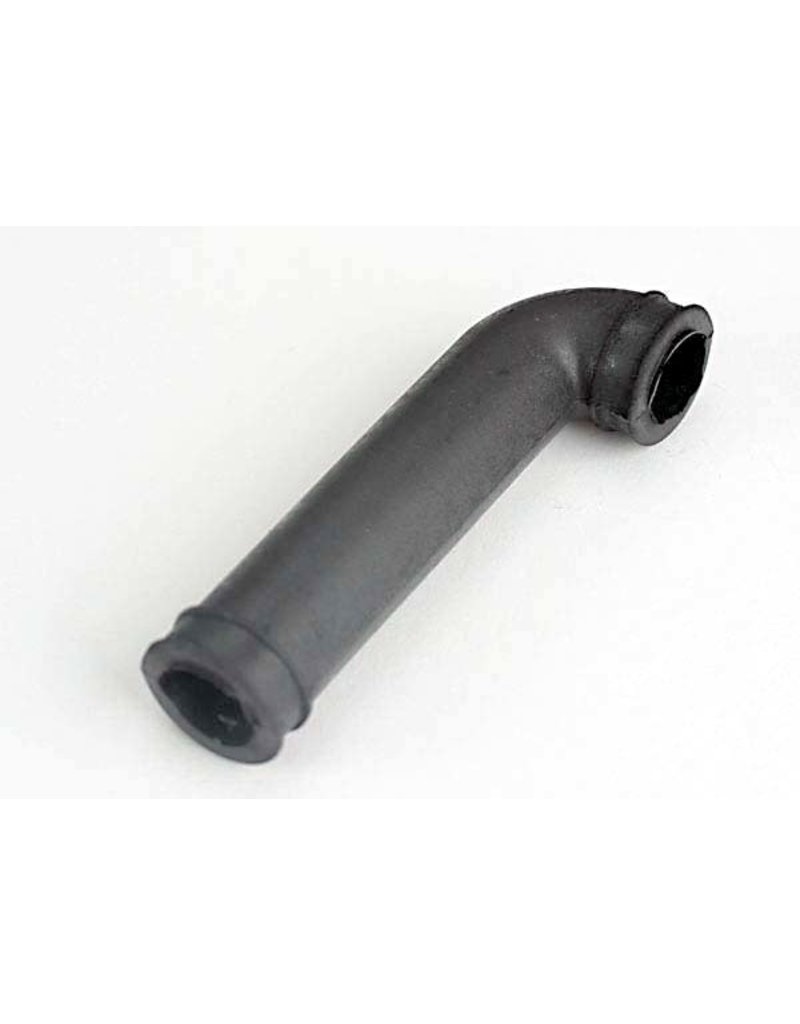 TRAXXAS TRA4451 EXHAUST PIPE, RUBBER (N. RUSTLER/SPORT/4-TEC) (SIDE EXHAUST ENGINES ONLY)
