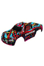 TRAXXAS TRA3649 BODY, STAMPEDE, HAWAIIAN GRAPHICS (PAINTED, DECALS APPLIED)