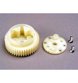 TRAXXAS TRA4181 DIFFERENTIAL GEAR (45-TOOTH)/ SIDE COVER PLATE & SCREWS