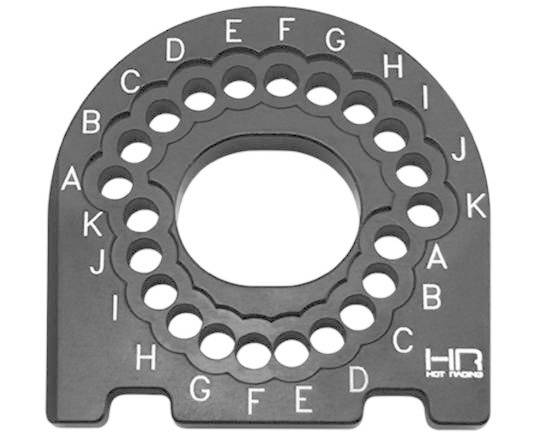 HRATRF1801 ALUMINUM MOTOR MOUNT FOR TRAXXAS 4-TEC 2.0, 3.0