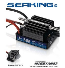 HOBBYWING HWI30302200 SEAKING 60A V3.1 2S/3S BRUSHLESS MARINE ESC