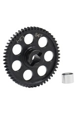 HOT RACING HRASLTN54M5 STEEL MAIN SPUR GEAR 0.5 MOD 54T FOR TRAXXAS LATRAX RALLY