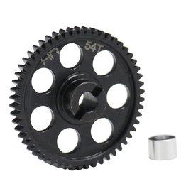 HOT RACING HRASLTN54M5 STEEL MAIN SPUR GEAR 0.5 MOD 54T FOR TRAXXAS LATRAX RALLY
