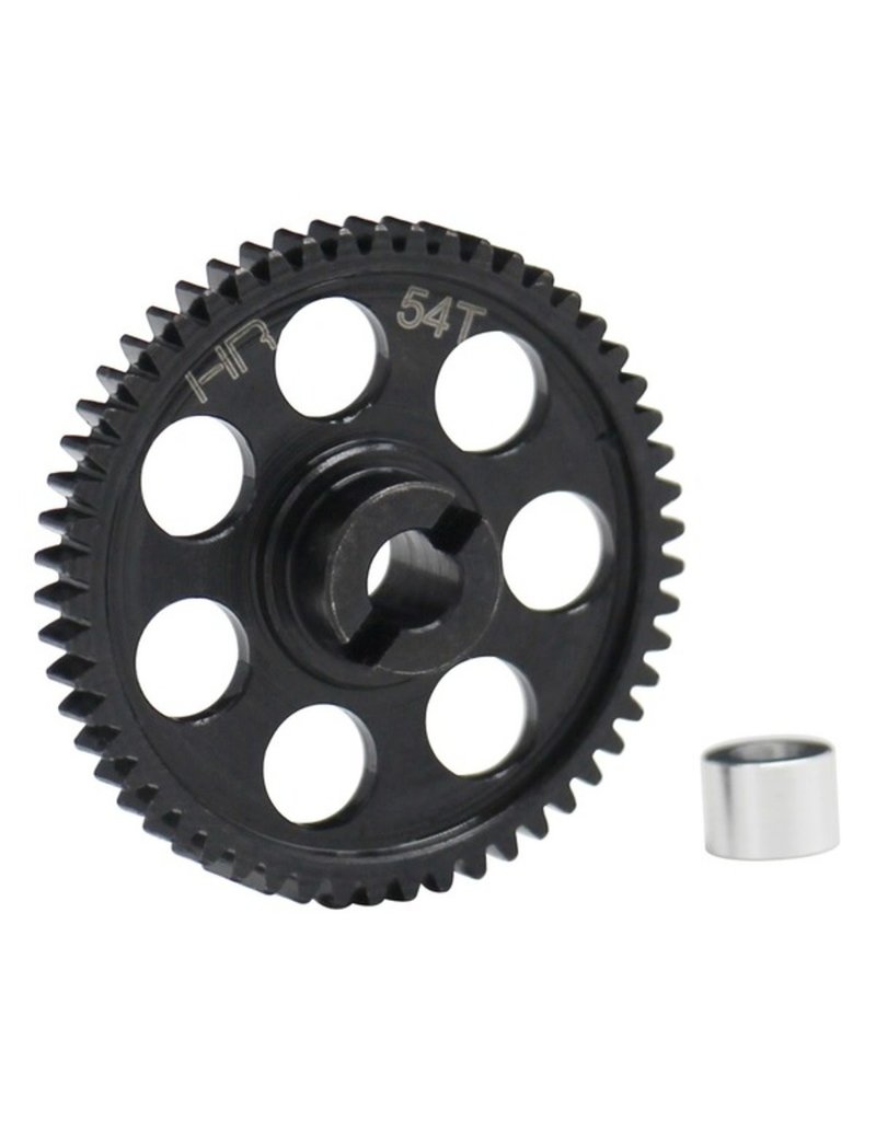 HOT RACING HRASLTN54M5 STEEL MAIN SPUR GEAR 0.5 MOD 54T FOR TRAXXAS LATRAX RALLY