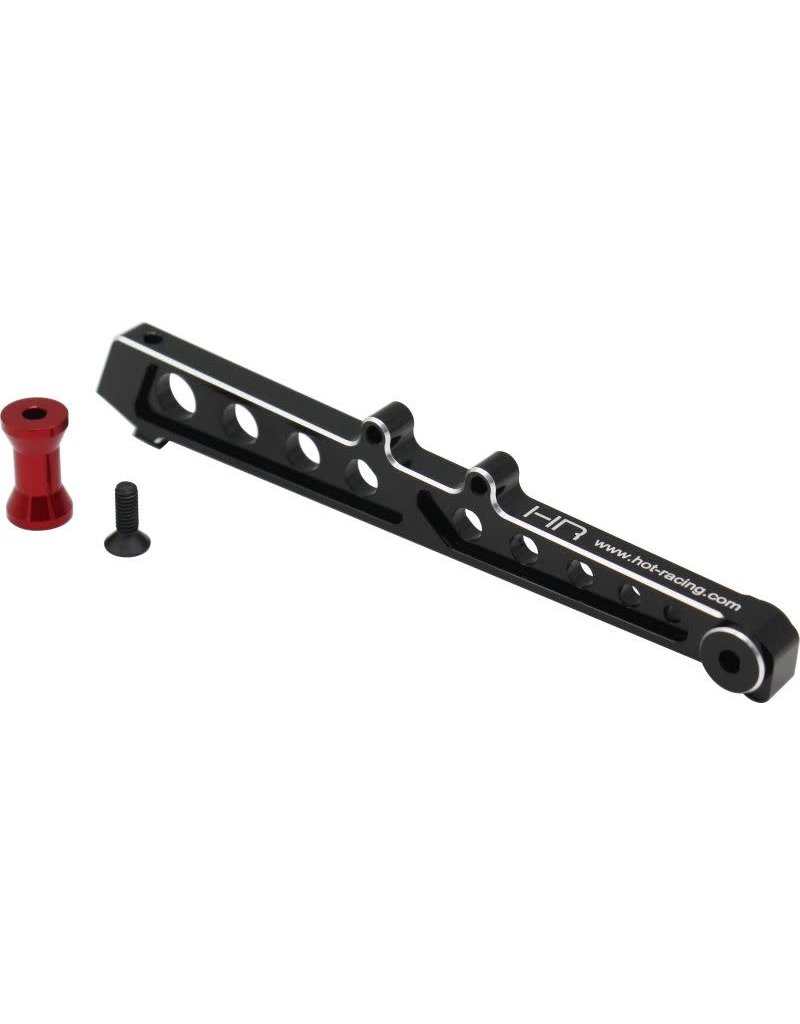HOT RACING HRAAOR30C01 ALUMINUM REAR CHASSIS BRACE FOR ARRMA 6S LIMITLESS, INFRACTION