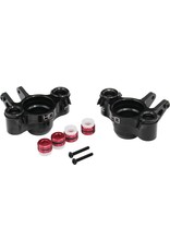 HOT RACING HRAERVT2101 ALUMINUM AXLE CARRIERS FOR TRAXXAS E-REVO 2.0 (2)