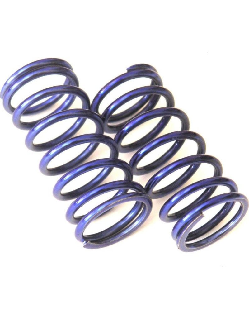 HOT RACING HRARVO5080 HIGH LIFT SHOCK SPRINGS BLUE 18LB/IN FOR TRAXXAS GTR SHOCKS (2)