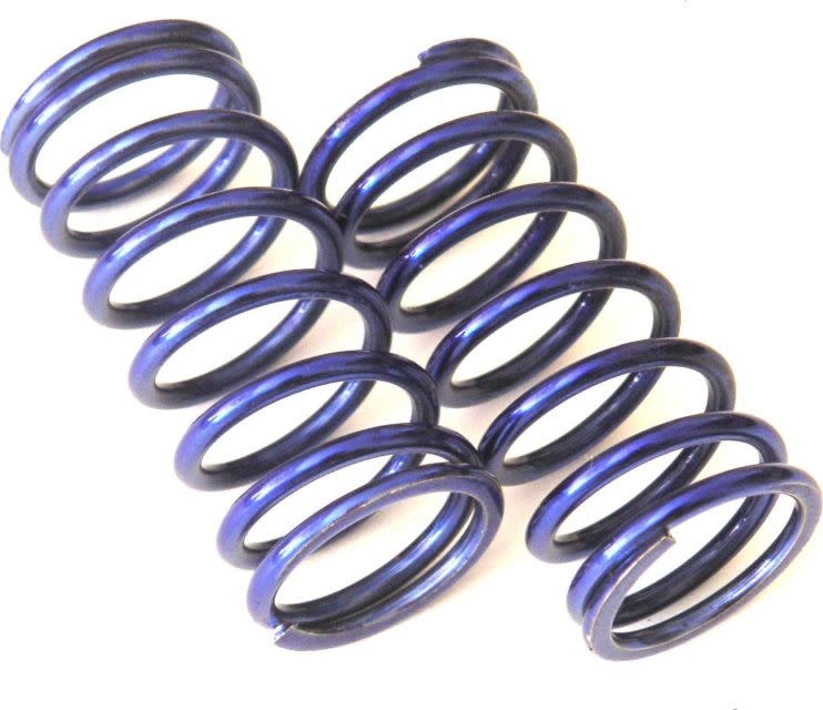 HRARVO5080 HIGH LIFT SHOCK SPRINGS BLUE 18LB/IN FOR TRAXXAS GTR SHOCKS (2)