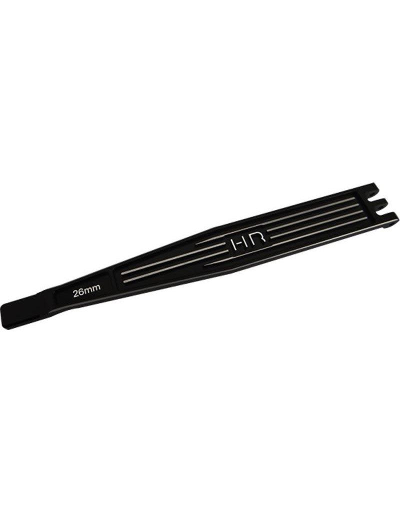 HOT RACING HRATRF12601 BATTERY LOCK PLATE FOR TRAXXAS 4-TEC 2.0