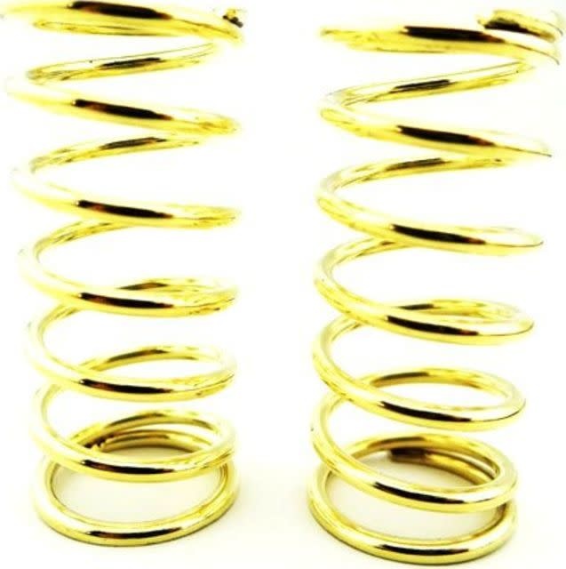 HRARVO5075 HIGH LIFT SHOCK SPRINGS GOLD 19LB/IN FOR TRAXXAS GTR SHOCKS (2)