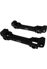 HOT RACING HRATRXF20101 ALUMINUM FRONT & REAR BODY POST MOUNT FOR TRAXXAS TRX-4