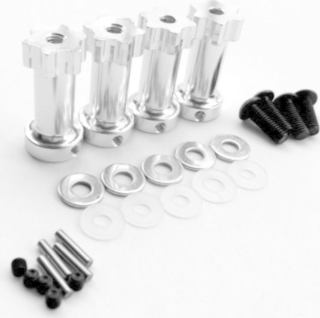 HRASLF10X08 ALUMINUM 12MM HEX EXTENSION 28MM
