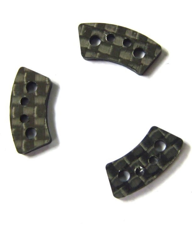 HOT RACING HRATRX15GS CARBON FIBER SLIPPER PADS TRAXXAS