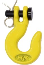 HOT RACING HRAACC80904 1/10 SCALE WINCH HOOK: YELLOW