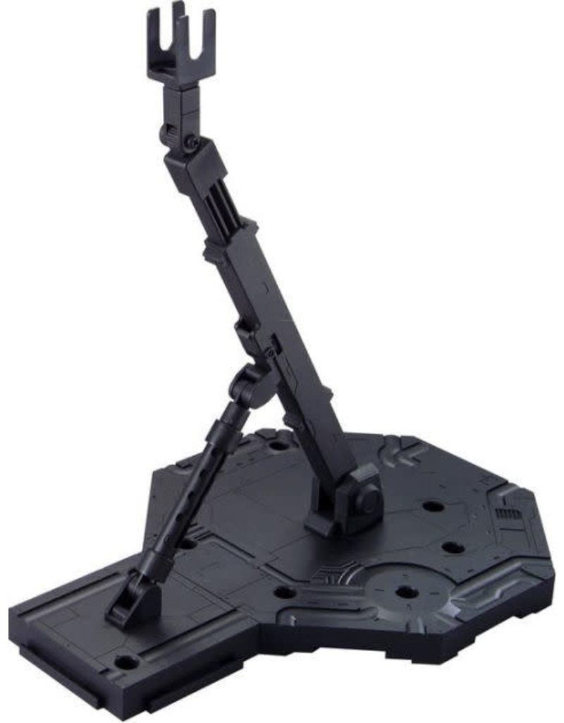 BANDAI *BAN5058009 ACTION BASE 1 1/100 & 1/144 DISPLAY STAND: BLACK