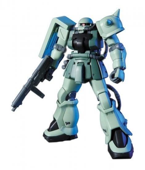 BAS2090756 HGUC 1/144 #105 MS-06F-2 ZAKU II F2 (ZEON VERSION) "GUNDAM" MODEL KIT