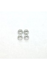 STRC SPTST3654-12S 12MM ALUMINUM " LOCK PIN STYLE" WHEEL HEX SET: SILVER (4)