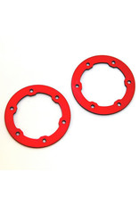 STRC SPTSTP6236R ALUMINUM LIGHT WEIGHT BEADLOCK RINGS FOR SLASH PROLINE WHEEL: RED (2)