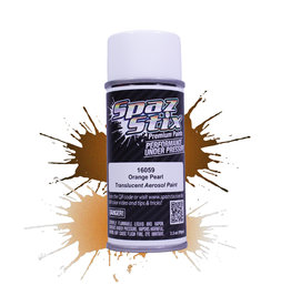 SPAZ STIX SZX16059 ORANGE PEARL TRANSLUCENT AEROSOL PAINT